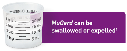 MuGard dose cup